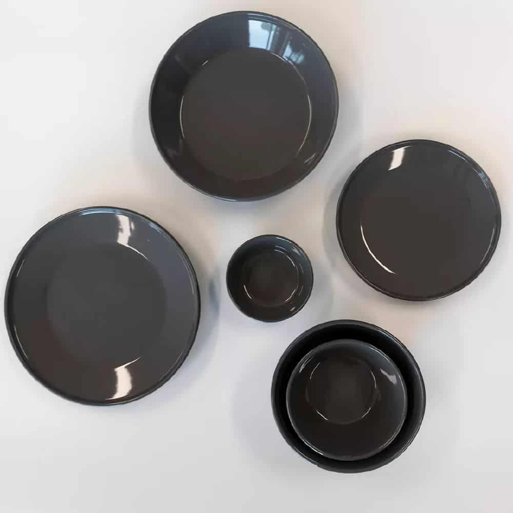 Sauce Dish 120ml Core Slate