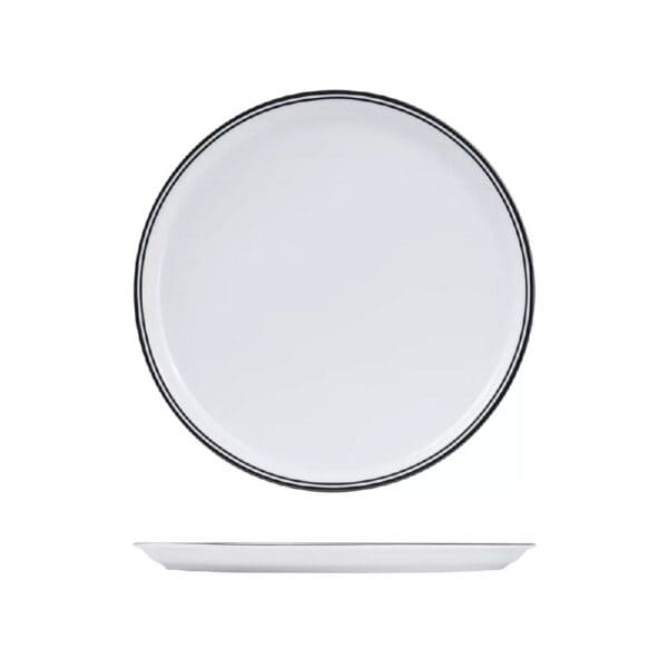 Pizza Plate 330mm Nano Cru Black