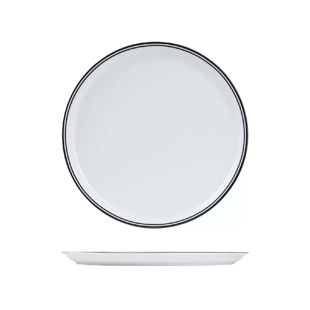 Pizza Plate 330mm Nano Cru Black
