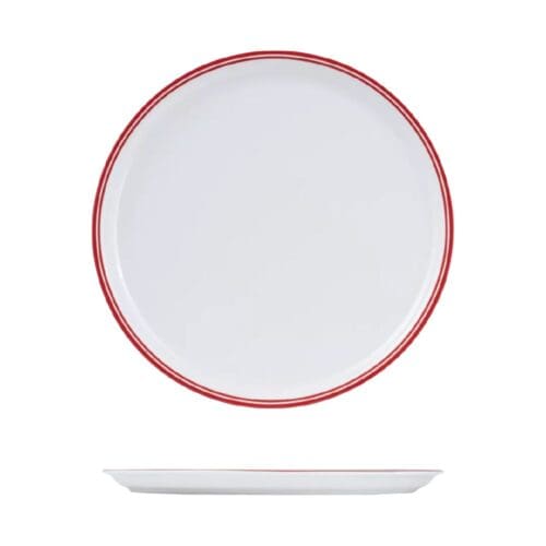 Pizza Plate 330mm Nano Cru Red