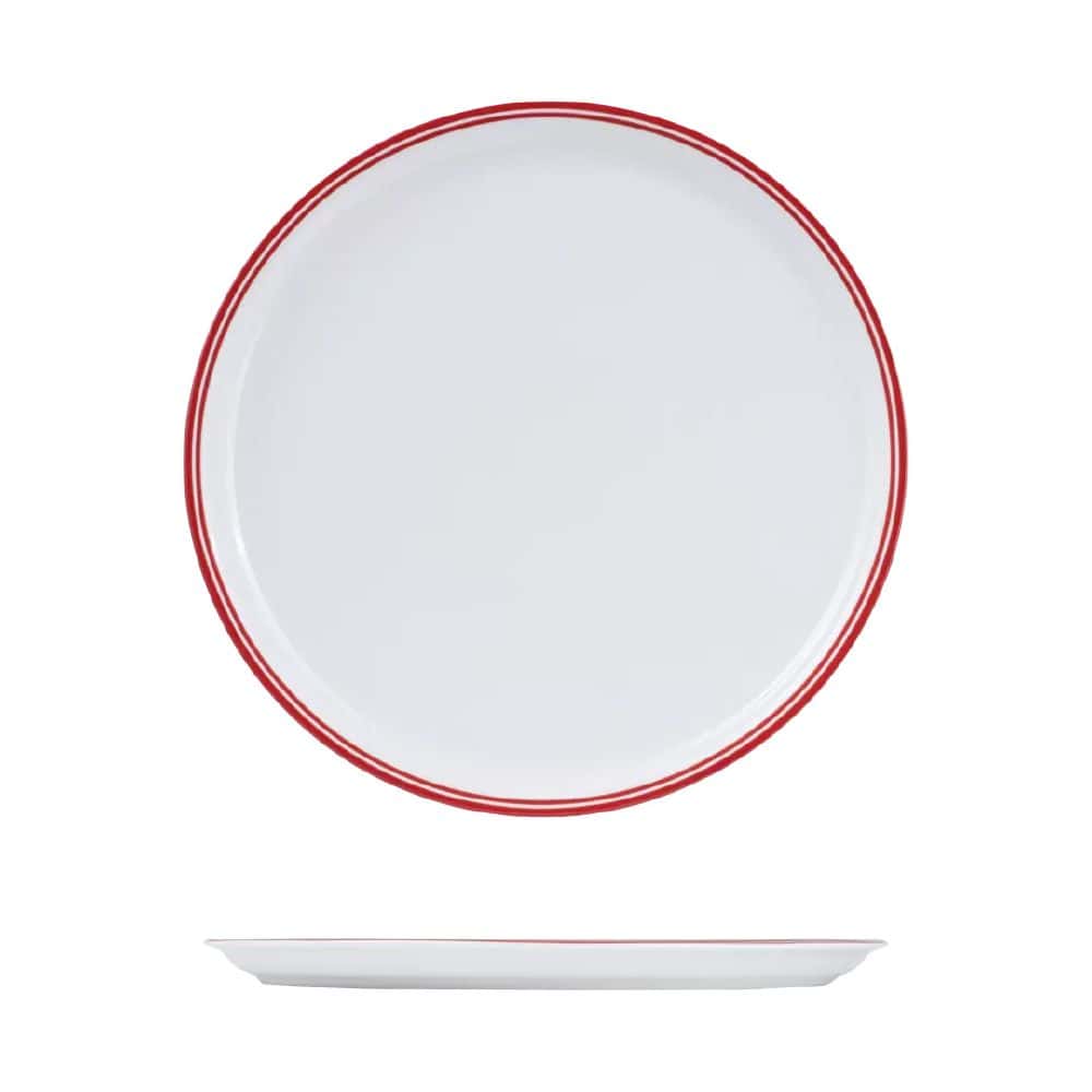 Pizza Plate 330mm Nano Cru Red
