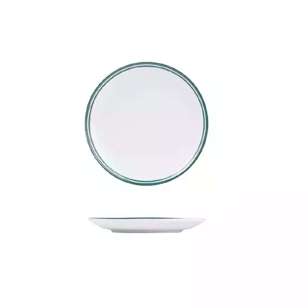 Round Coupe Plate 180mm Nano Cru Green