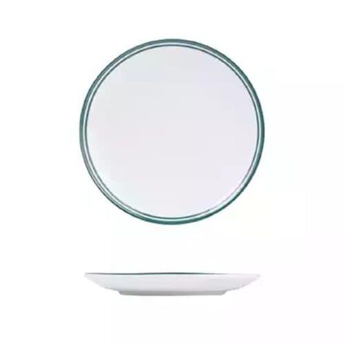 Round Coupe Plate 270mm Nano Cru Green