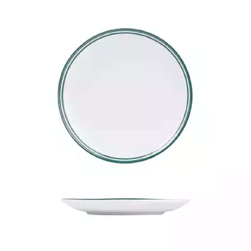 Round Coupe Plate 270mm Nano Cru Green