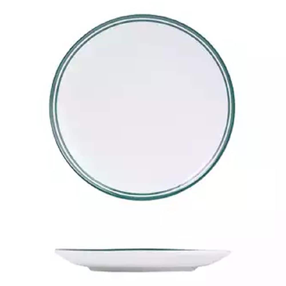 Round Coupe Plate 310mm Nano Cru Green