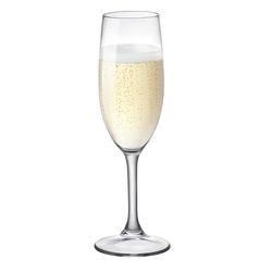 Champagne Flute 150ml Tempered Merlot