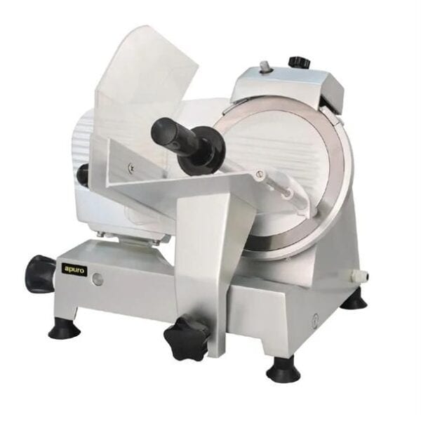 URCD277A Apuro Meat Slicer 445x457x445mm 120w 0.9amp - 220mm Blade