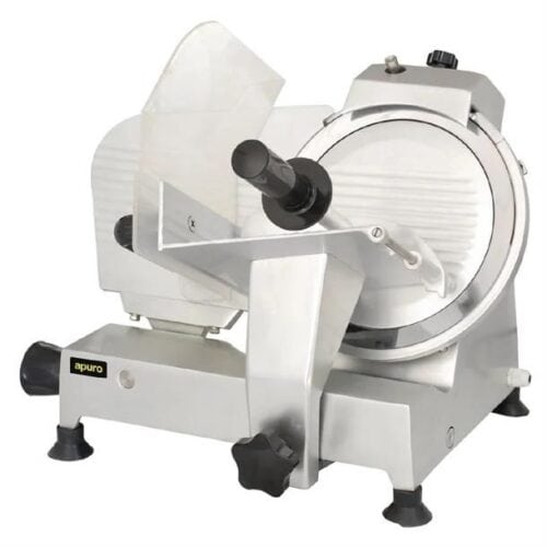 Apuro Meat Slicer 452x485x437mm 120w 0.9amp - 250mm Blade