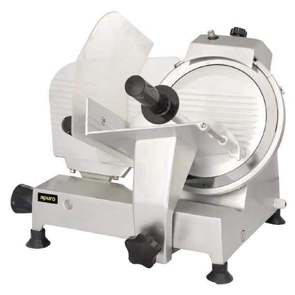 Apuro Meat Slicer 452x485x437mm 120w 0.9amp - 250mm Blade