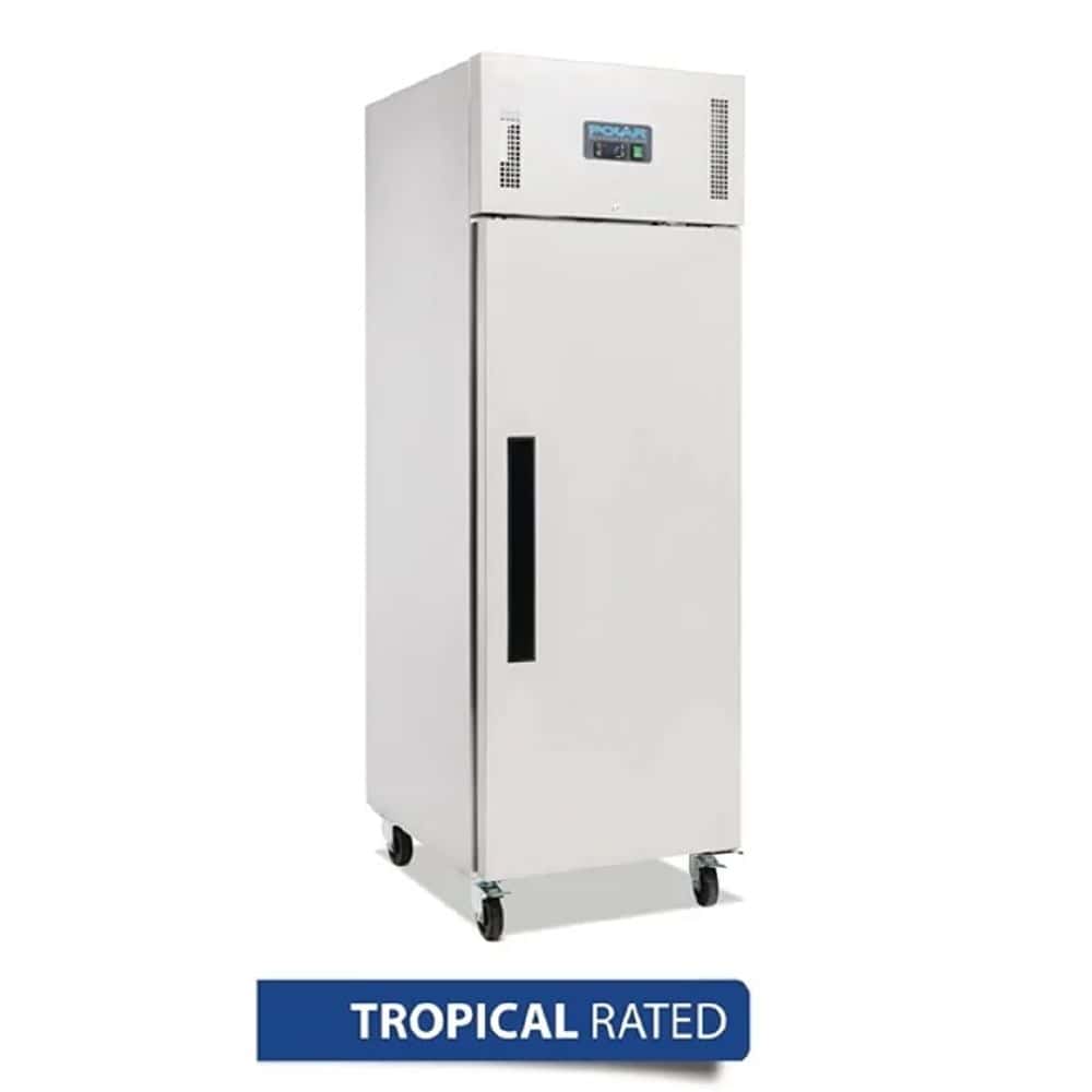 Polar G-Series 1 Door Upright Fridge 600Ltr Stainless Steel