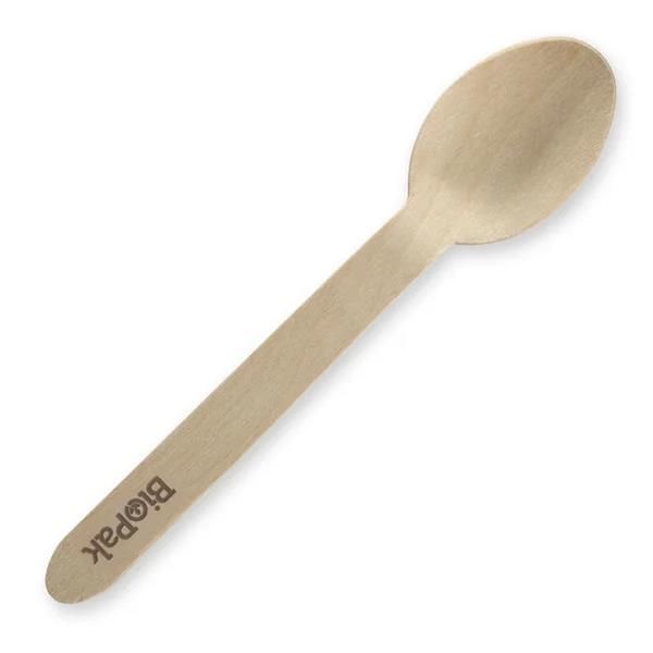 Wooden Spoon 160mm Biopak
