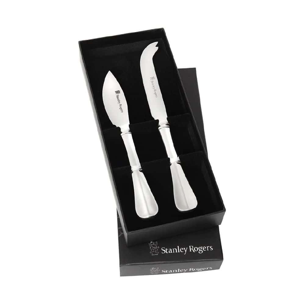 Stanley Rogers Cheese Knives 2 Piece Set Baguette S/S