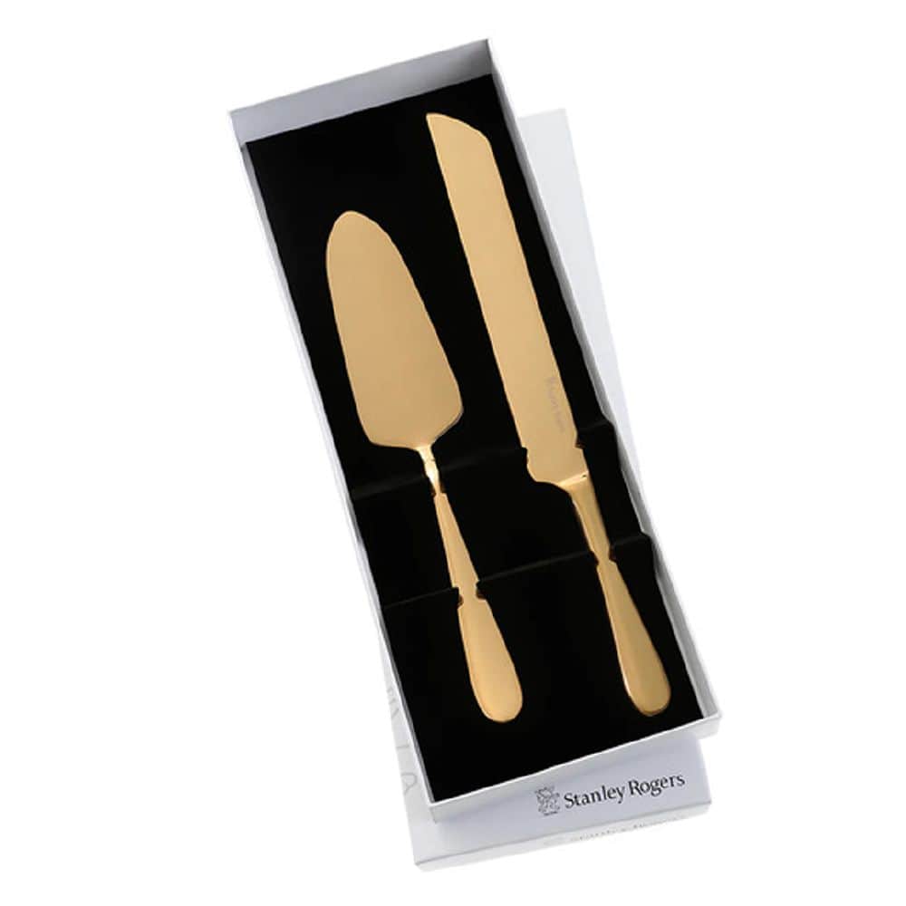 Stanley Rogers Cake Knife & Server 2 Piece Set Albany