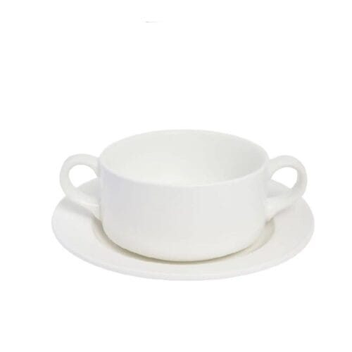 Saucer for Double Handle Soup Bowl 165mm Duraware