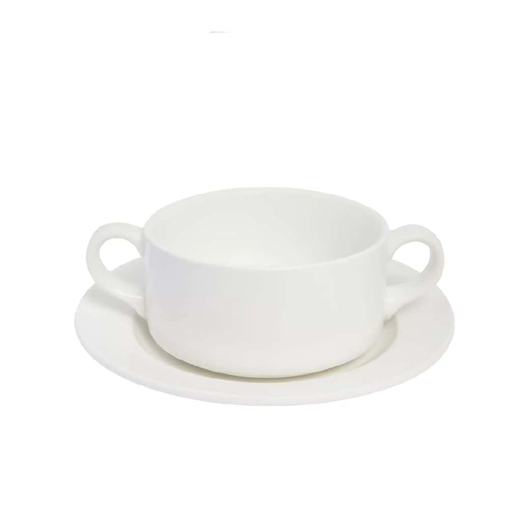 Saucer for Double Handle Soup Bowl 165mm Duraware