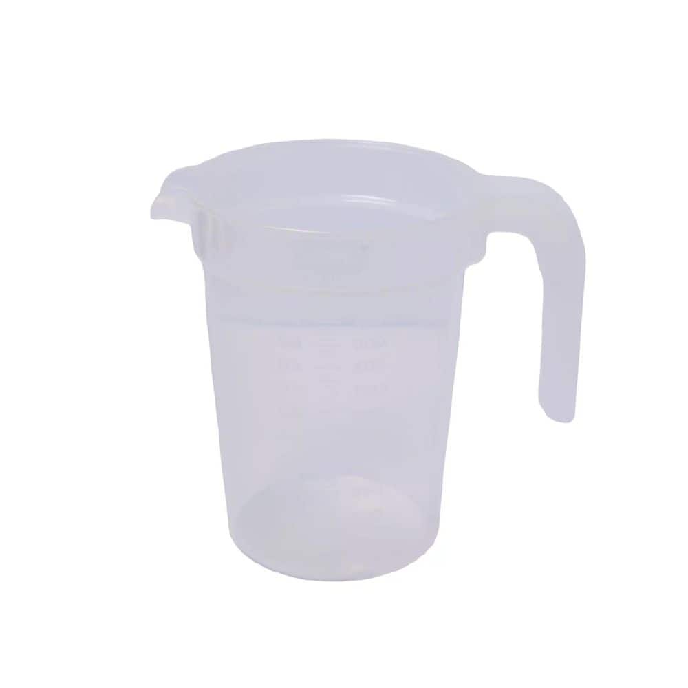 Clear Lid Jug Graduated 1Litre