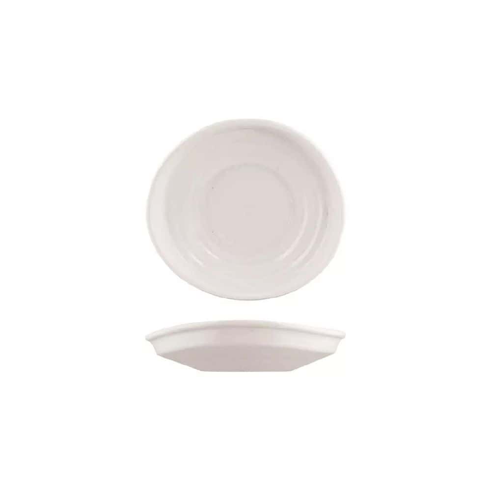 Organic Bowl / Plate 205mmx190mm Snow