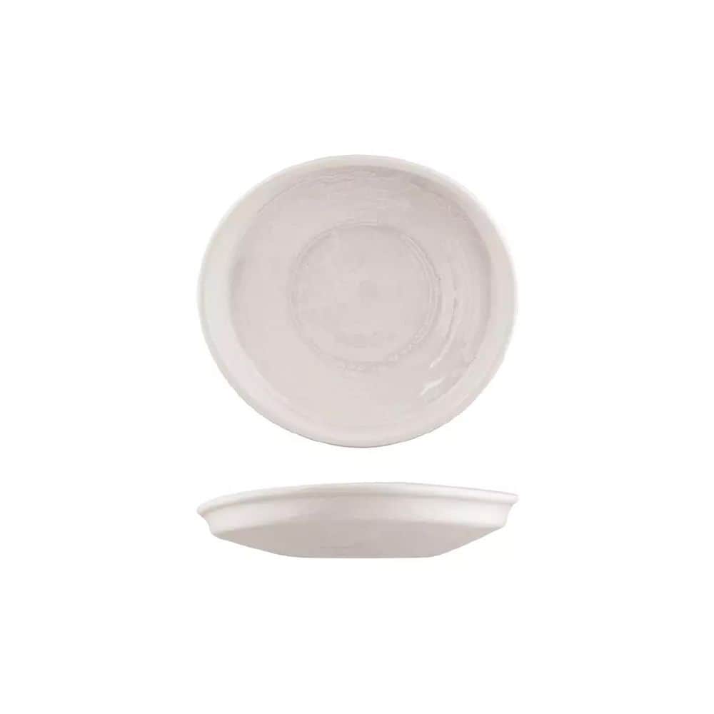 Organic Bowl / Plate 225mmx205mm Snow