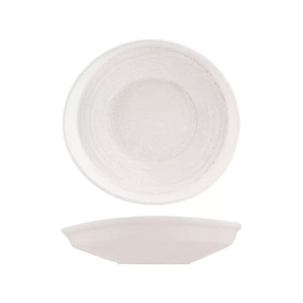 Organic Bowl / Plate 255mmx235mm Snow