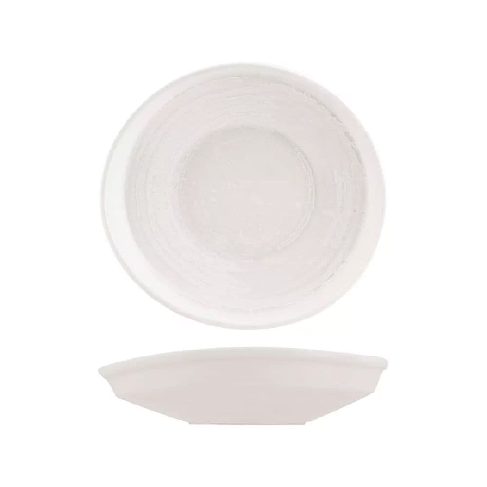 Organic Bowl / Plate 255mmx235mm Snow