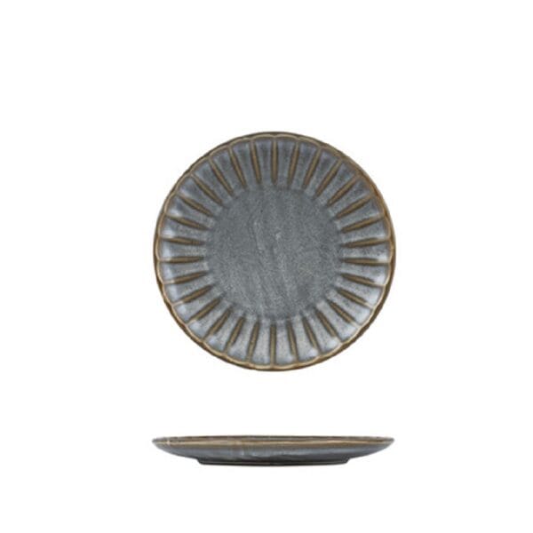 TI927062 Scalloped Round Plate 260mm Chic