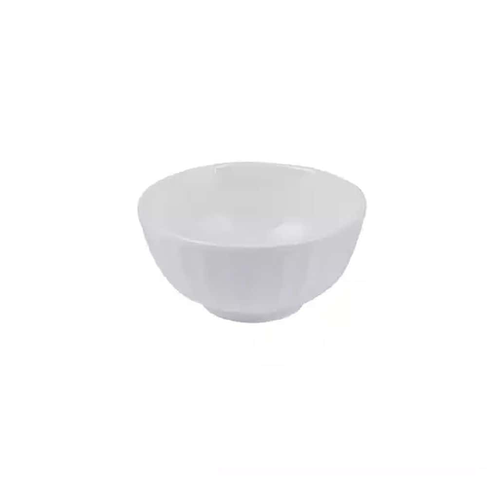 Scalloped Round Bowl 295ml Snow