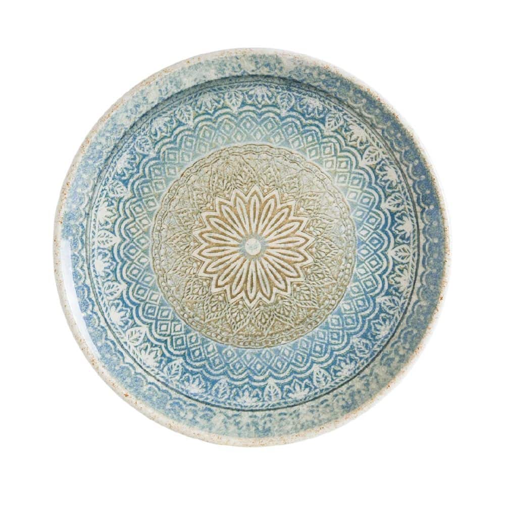 Round Coupe Plate 270mm Rivus Ethnic