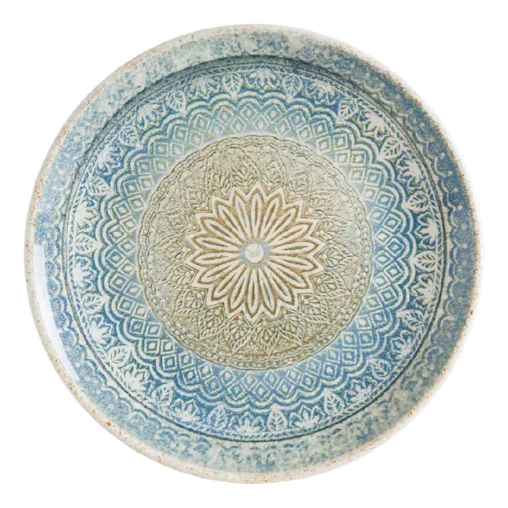 Round Coupe Plate 320mm Rivus Ethnic