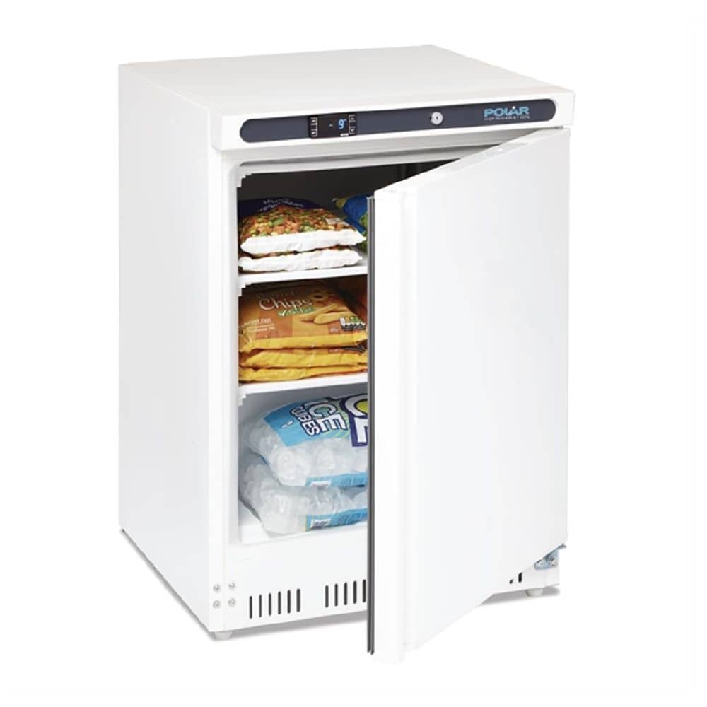 Polar C-Series Under Counter Freezer 140Ltr 230V 150W 1amp - White
