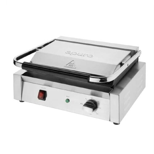 Apuro Bistro Contact Grill 430x310x200mm 2.2kw 15amp - Large Flat Plate