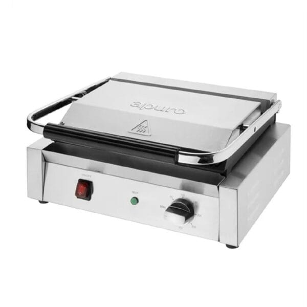 Apuro Bistro Contact Grill 430x310x200mm 2.2kw 15amp - Large Flat Plate