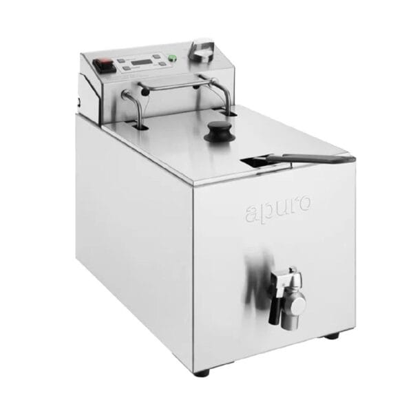 URCU620A Apuro Single Electric Fryer 8000ml with Timer 2.9kw 15amp