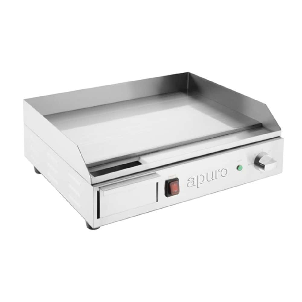 Apuro Countertop Griddle 520x330mm with Steel Plate 2.9kw 15amp - Small