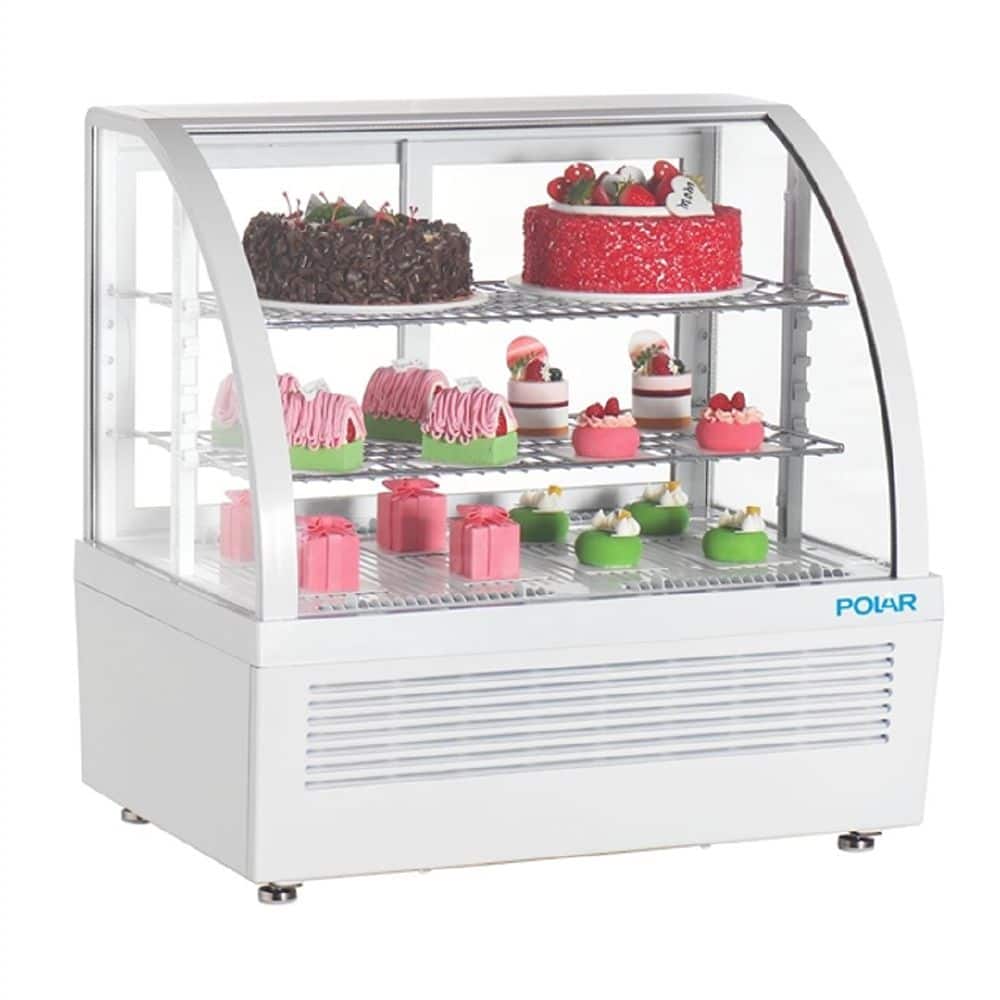 Polar C-Series Countertop Display Fridge 100Ltr 220V - White