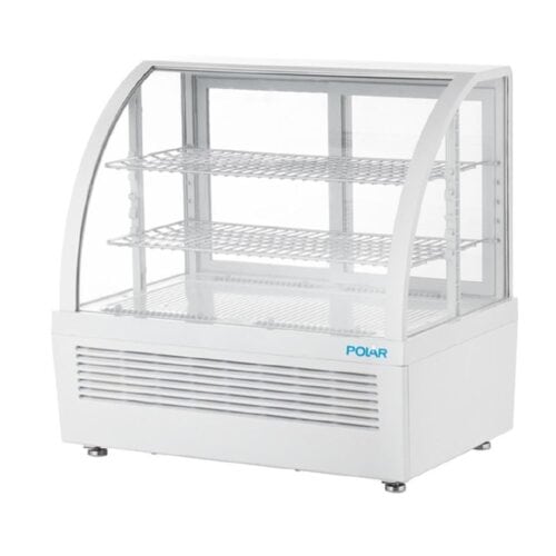 Polar C-Series Countertop Display Fridge 100Ltr 220V - White