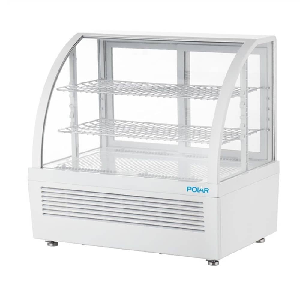Polar C-Series Countertop Display Fridge 100Ltr 220V - White