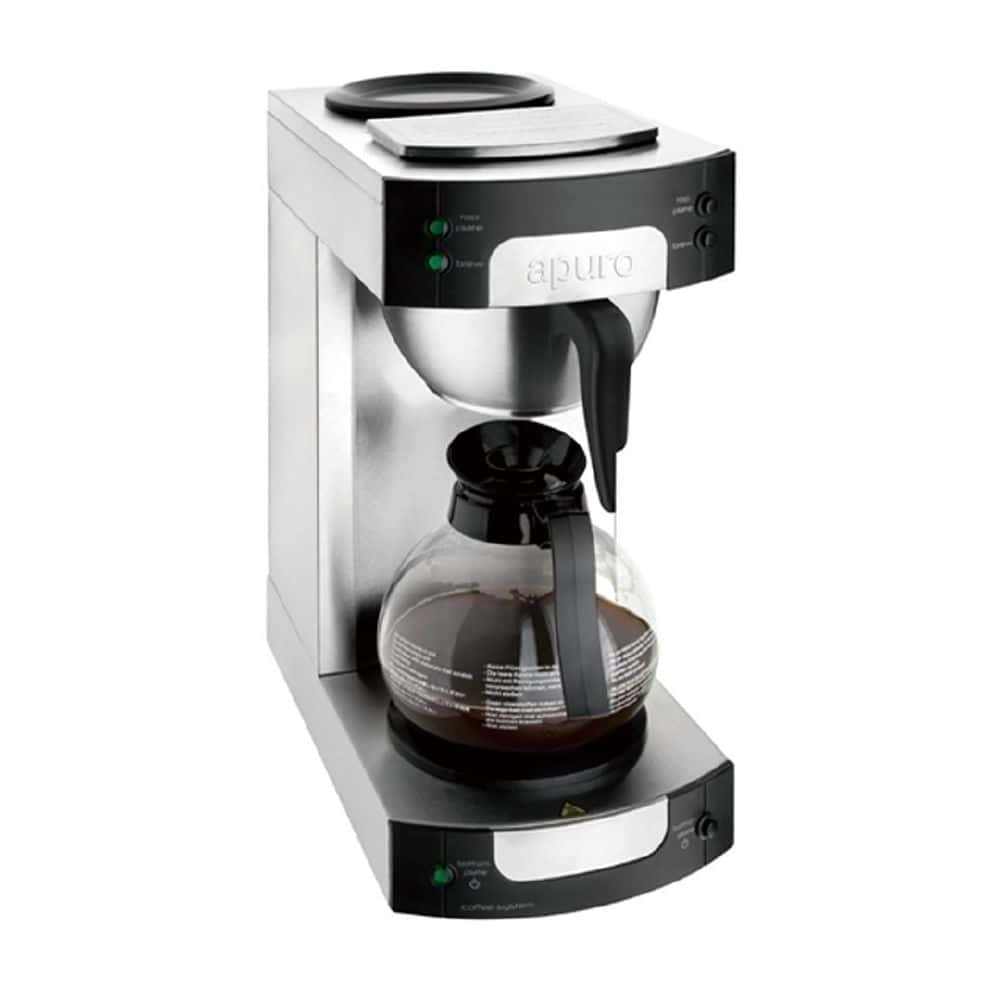 Apuro Filter Coffee Maker 1800ml with Glass Jug 2.25kw
