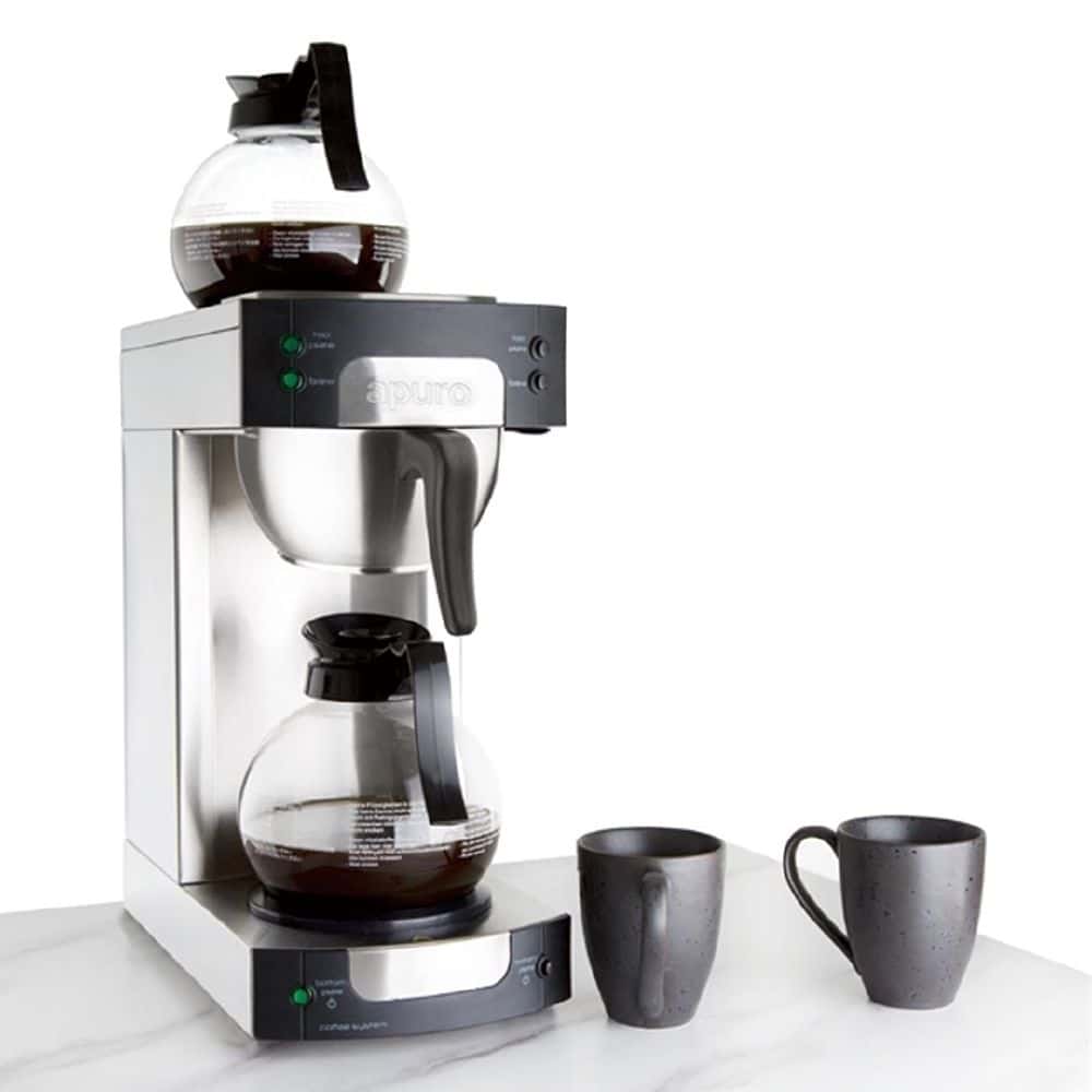 Apuro Filter Coffee Maker 1800ml with Glass Jug 2.25kw