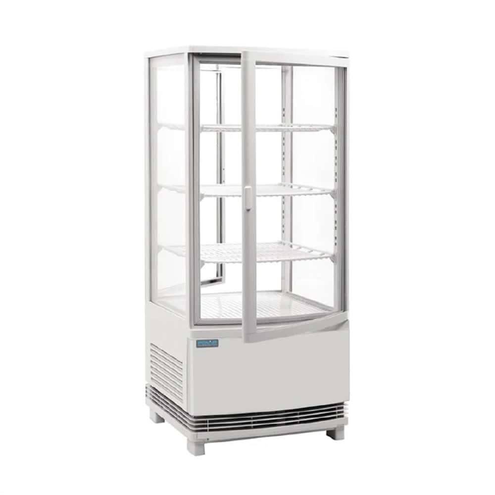Polar C-Series Energy Efficient Curved Door Display Fridge 235Ltr 220V - White