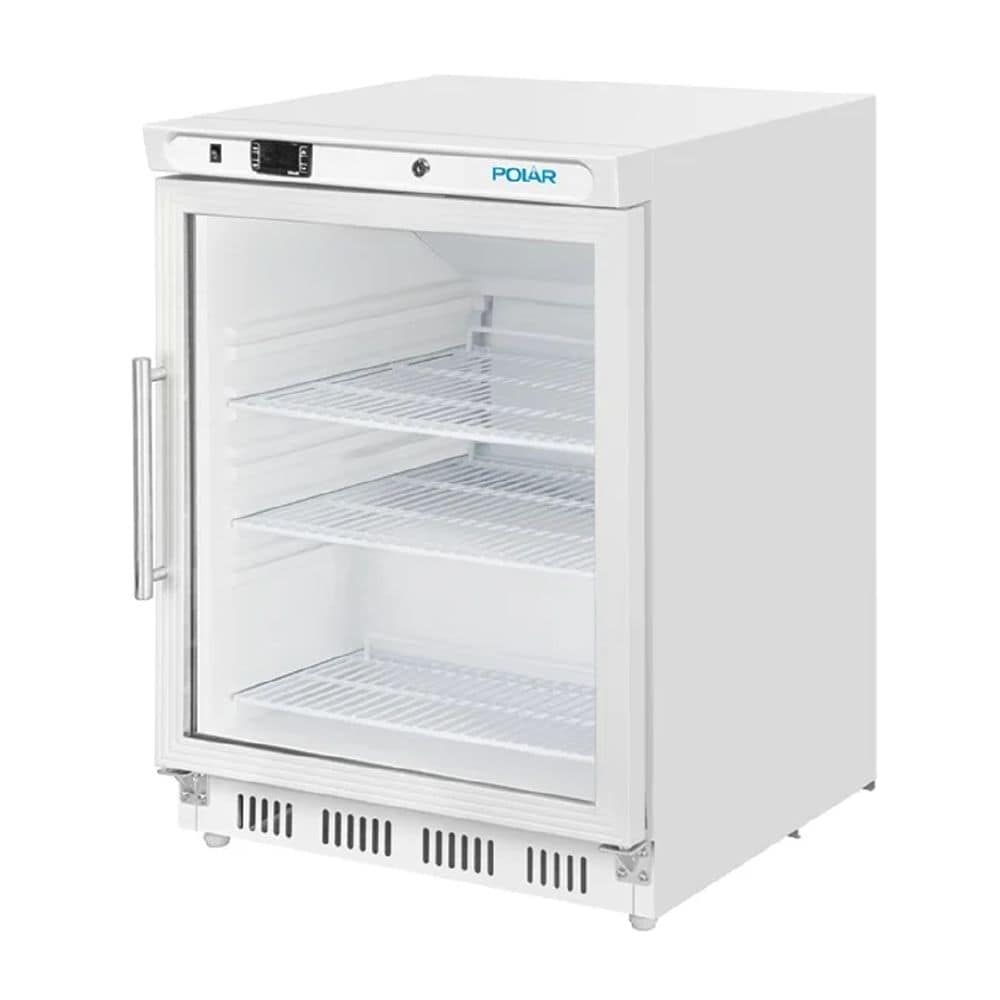 Polar C-Series Under Counter Display Fridge 150Ltr 230V - White