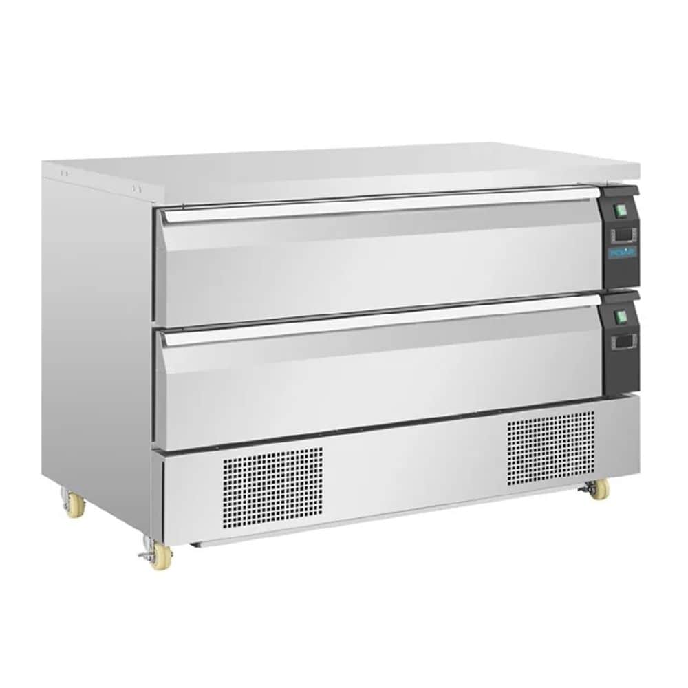 Polar U-Series Double Drawer Counter Fridge Freezer 6xGN 230V 500W