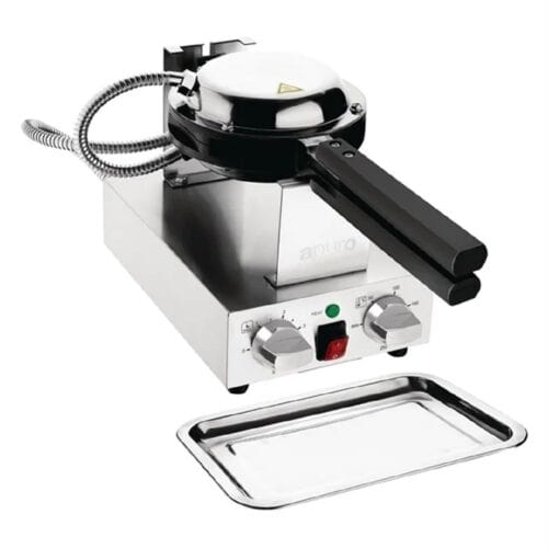 Apuro Bubble Waffle Maker 225x540x275mm 1.4kw 6amp - 30 Waffles per Hour