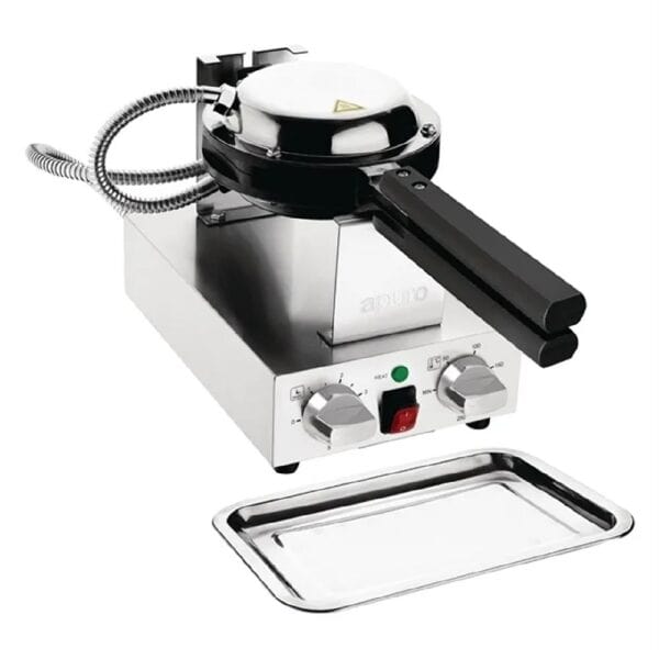 URDK229A Apuro Bubble Waffle Maker 225x540x275mm 1.4kw 6amp - 30 Waffles per Hour