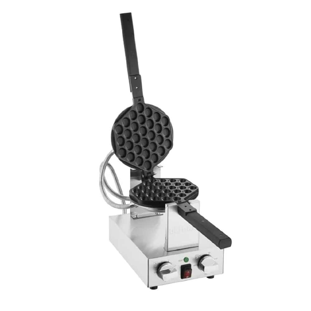 Apuro Bubble Waffle Maker 225x540x275mm 1.4kw 6amp - 30 Waffles per Hour