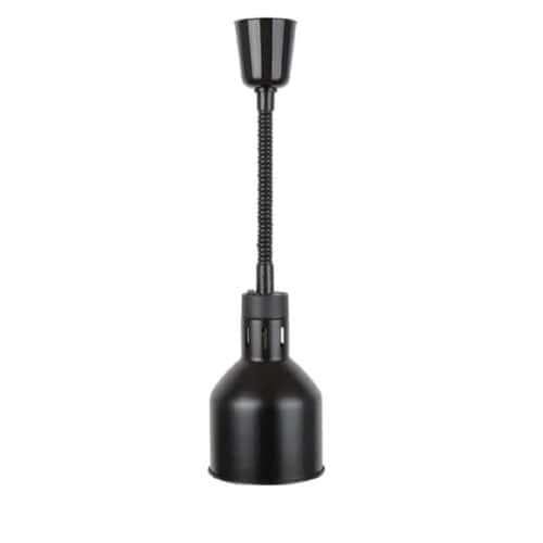Apuro Retractable Heat Lamps 280mm-1520mm 250w - Matt Black Finish