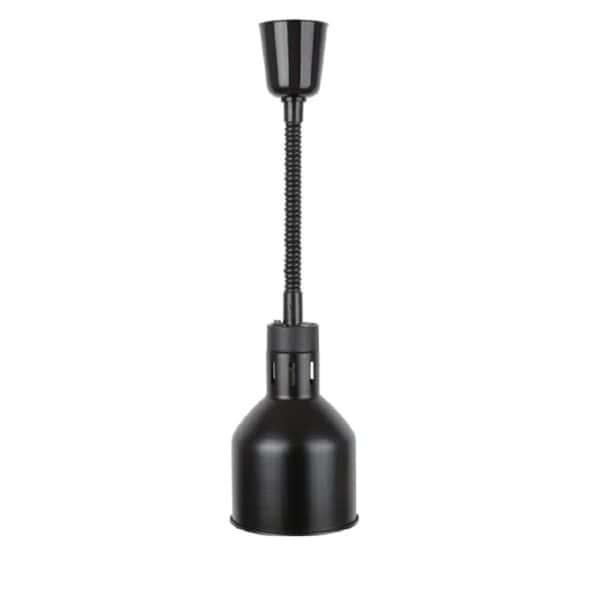 URDR759A Apuro Retractable Heat Lamps 280mm-1520mm 250w - Matt Black Finish