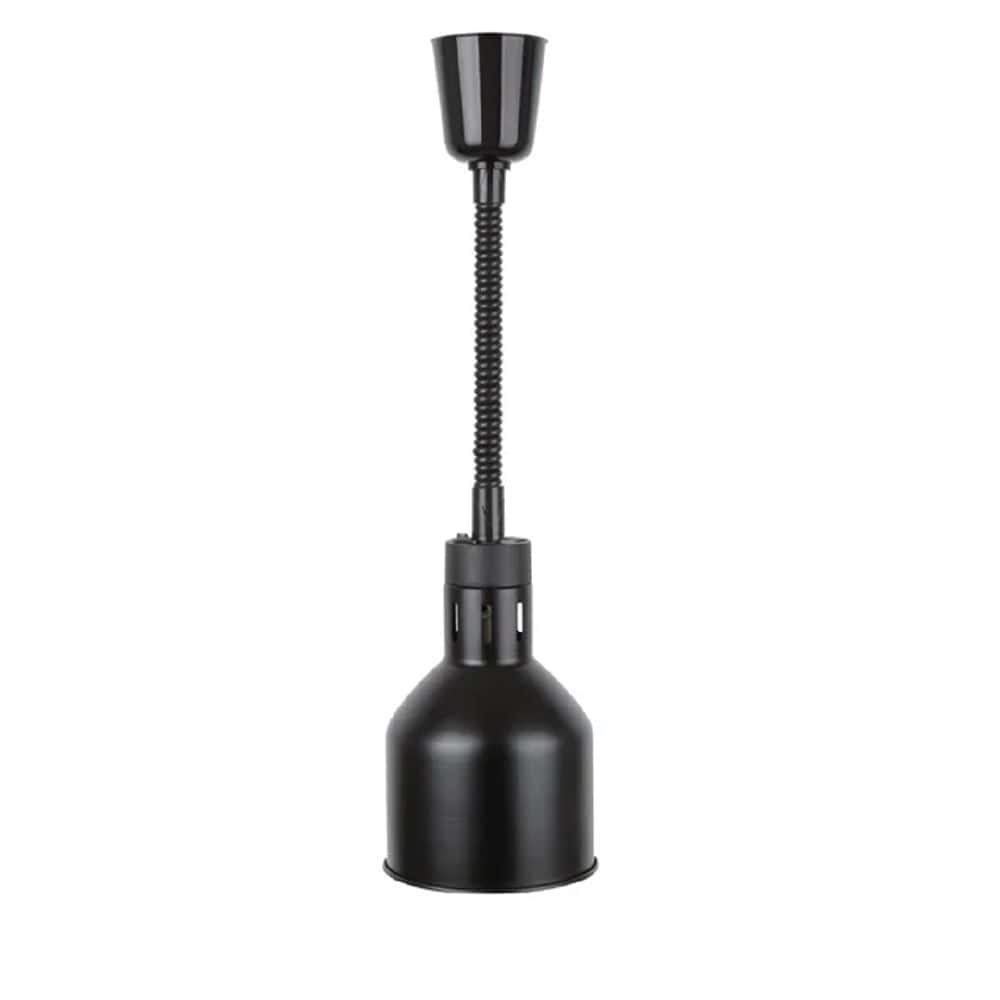 Apuro Retractable Heat Lamps 280mm-1520mm 250w - Matt Black Finish