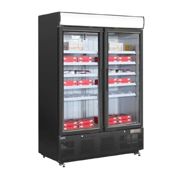 Polar G-Series Upright Display Freezer 920Ltr - Black