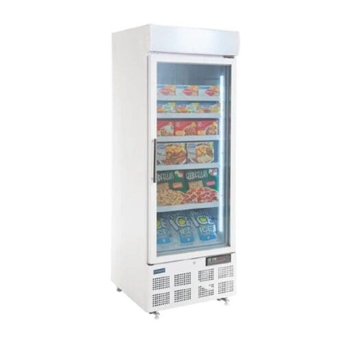 Polar G-Series Upright Display Freezer 412Ltr - White