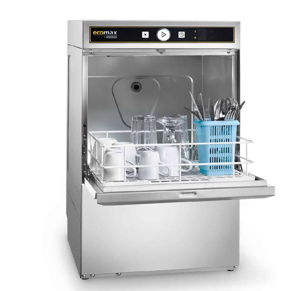 Hobart Undercounter Glasswasher Ecomax 404 2000ml 2.1kW 15amp 1ph